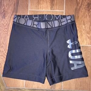 Under Armor Black Spandex